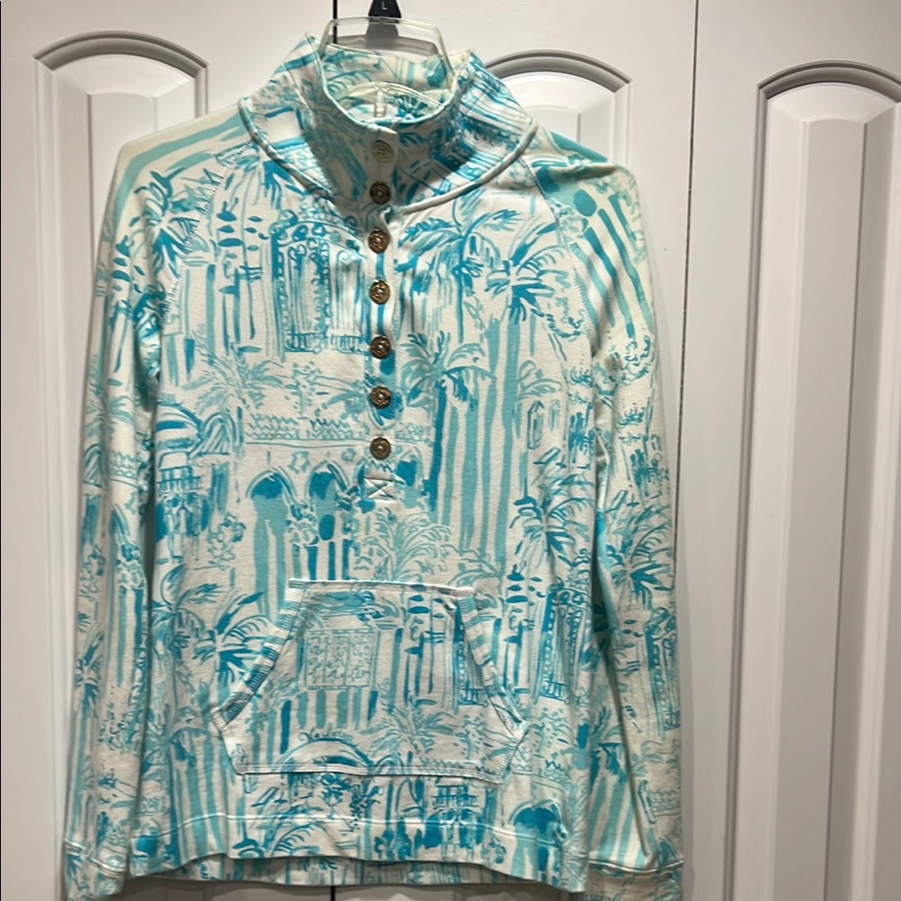 Lilly Pulitzer Women’s Button-Up Pullover- Size XS